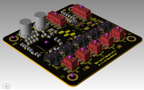 Brainboxes PE-505 Pure Embedded Industrial Ethernet Switch